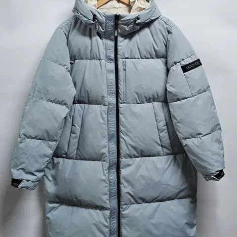 게스 리버시블 덕다운패딩 S