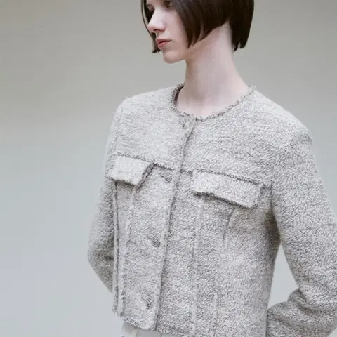 RE RHEE 리이 울블랜드 트위드자켓