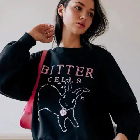 새상품 비터셀즈 기모 맨투맨