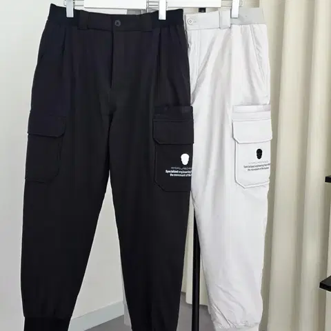 어메이징크리 남성 방풍 패딩 조거 팬츠