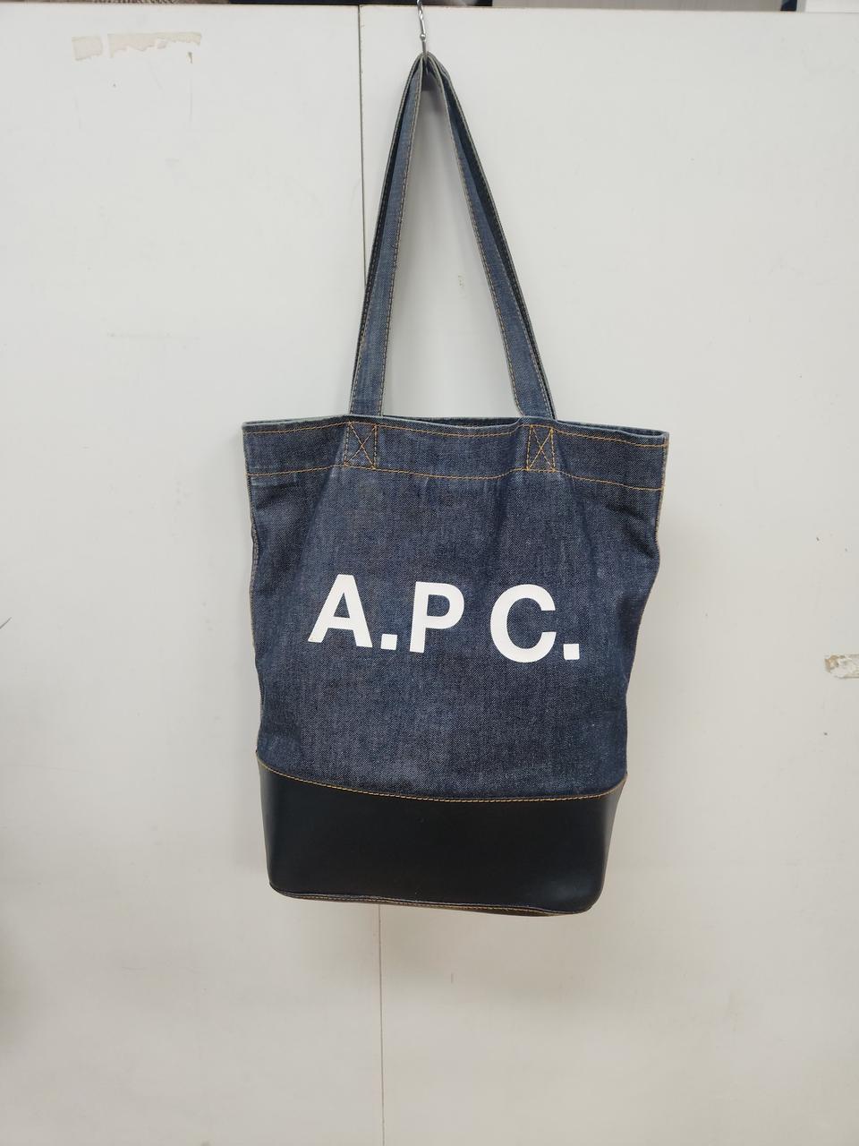 (정품) 아페쎄 악셀 데님 토트백