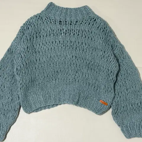 cici 핸드메이드 그물 스웨터 free