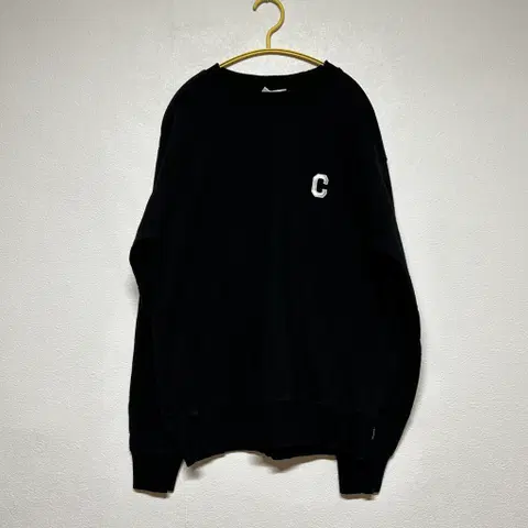 커버낫 블랙 맨투맨 m