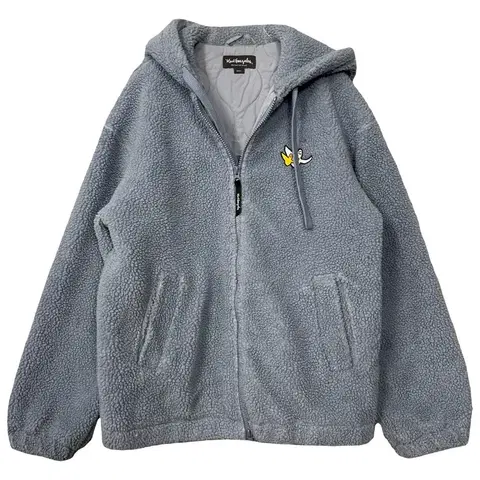 마크곤잘레스 라이트 블루 뽀글이 후리스 SMALL