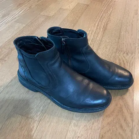 ECCO 에코 가죽 첼시 부츠 270