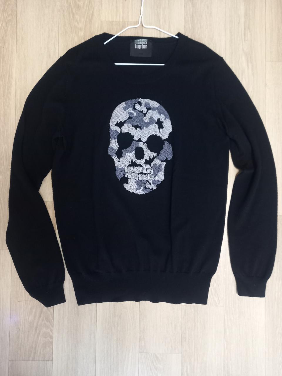마커스루퍼 해골자수 니트 95~100