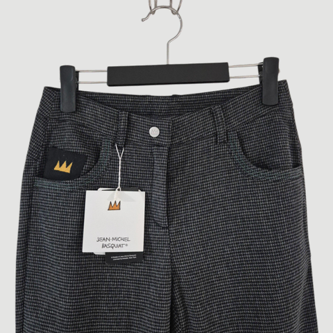 새상품[26]장미쉘 바스키아 여자 기모 팬츠