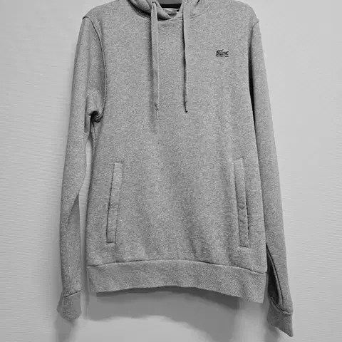 라코스테 그레이 후드기모티