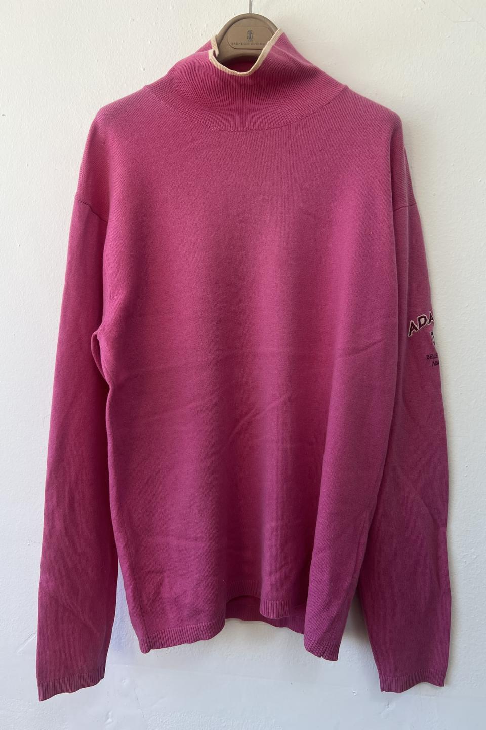 아다바트 골프 캐시미어 하프터틀넥니트