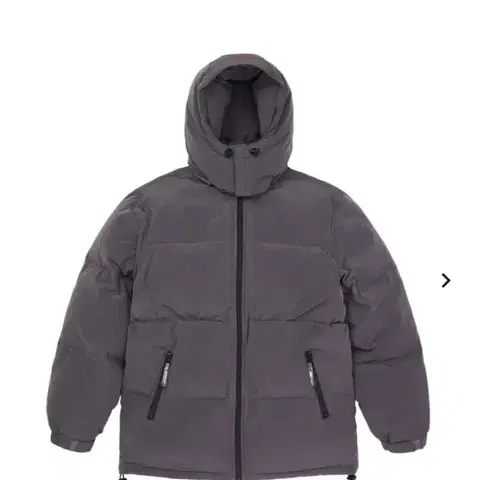 미스치프 MSCHF 푸퍼 패딩 덕다운 점퍼 그레이 M