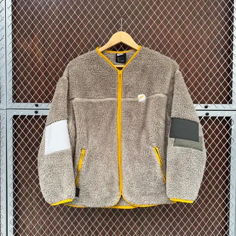 나이키 플러시 뽀글이 후리스 플리스 자켓 M