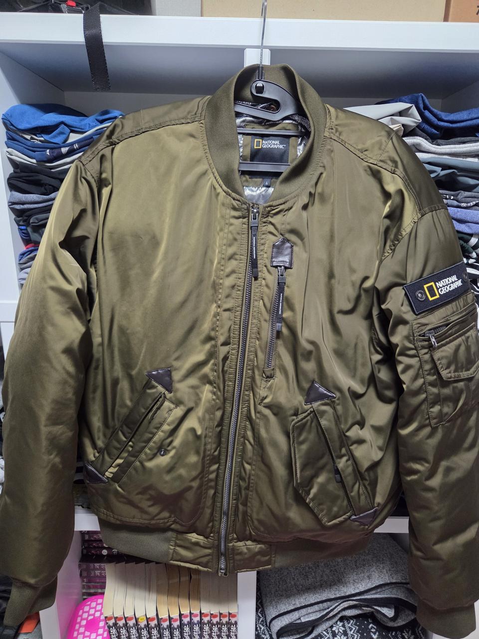 내셔널지오그래픽 항공점퍼 100