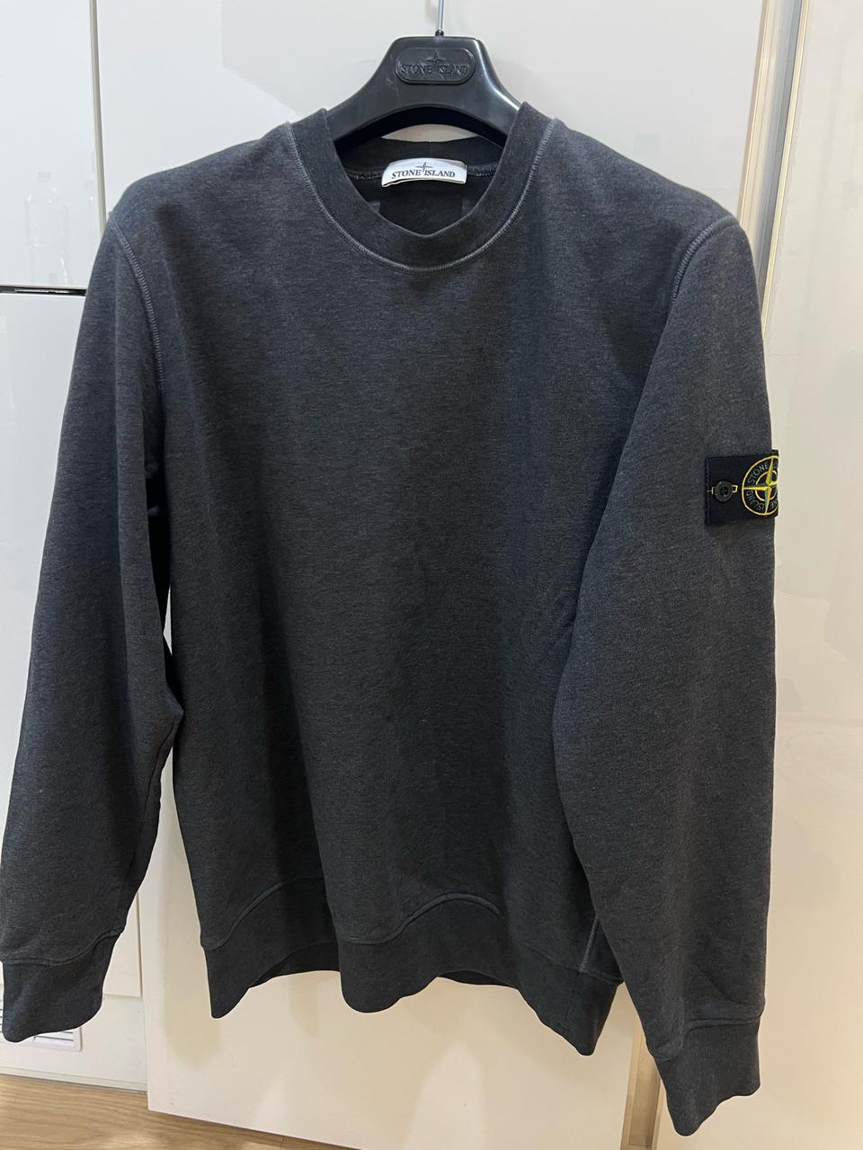 26fw 스톤아일랜드 차콜맨투맨 xl (새상품급)