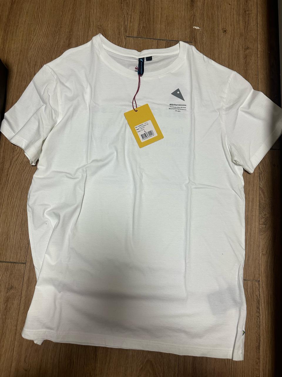 클라터뮤젠KLATTERMUSEN 루나 메이커 SS 티 맨 스노우