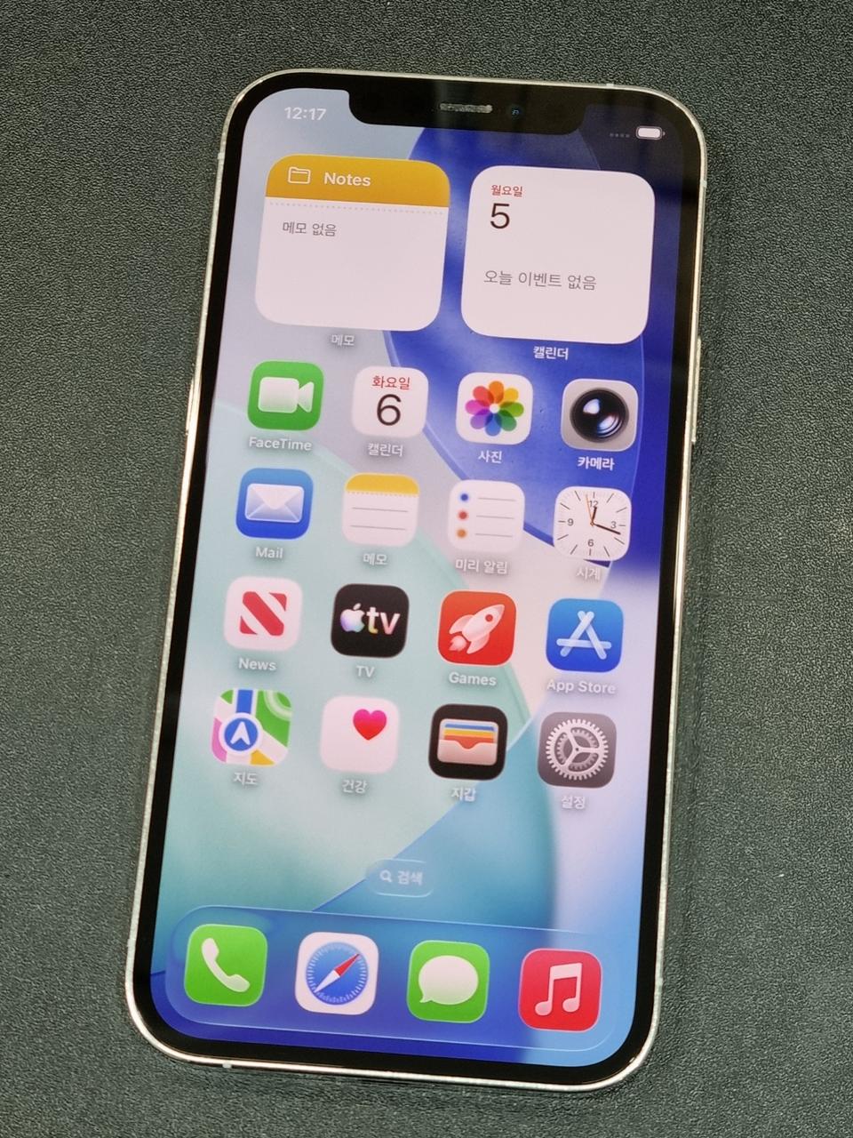 아이폰12프로 256GB 실버 배터리 84%
