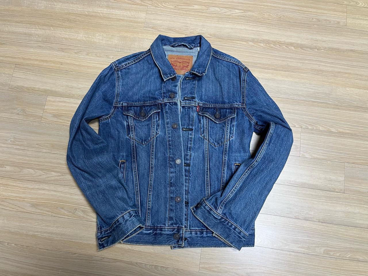 리바이스 프리미엄 데님 트러커 자켓