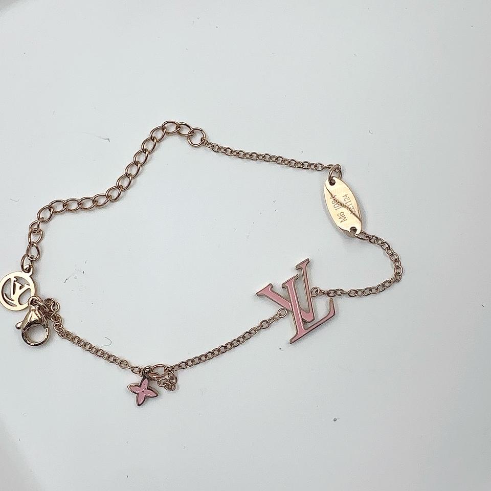 루이비통 핑크 팔찌