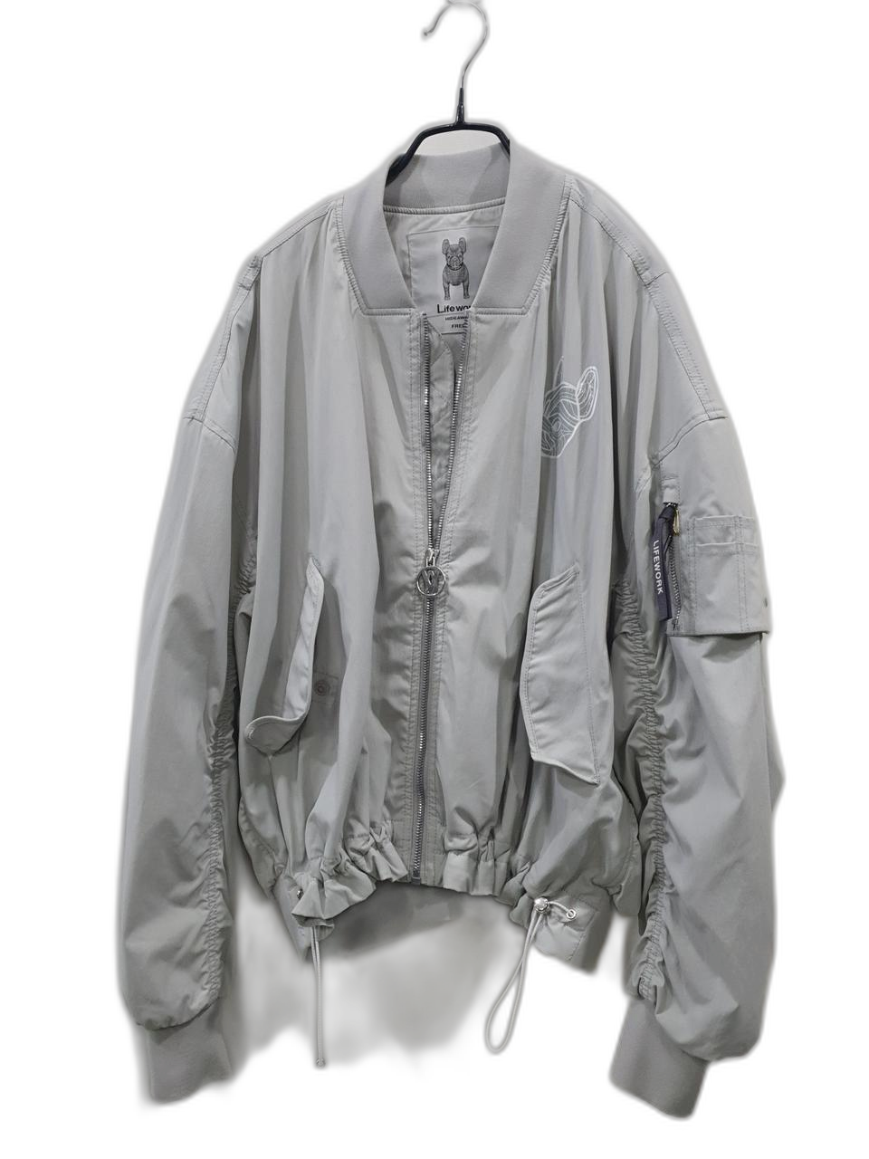 라이프워크 여성 숏 기장 아노락코지항공점퍼 FREE [신품급]블루종