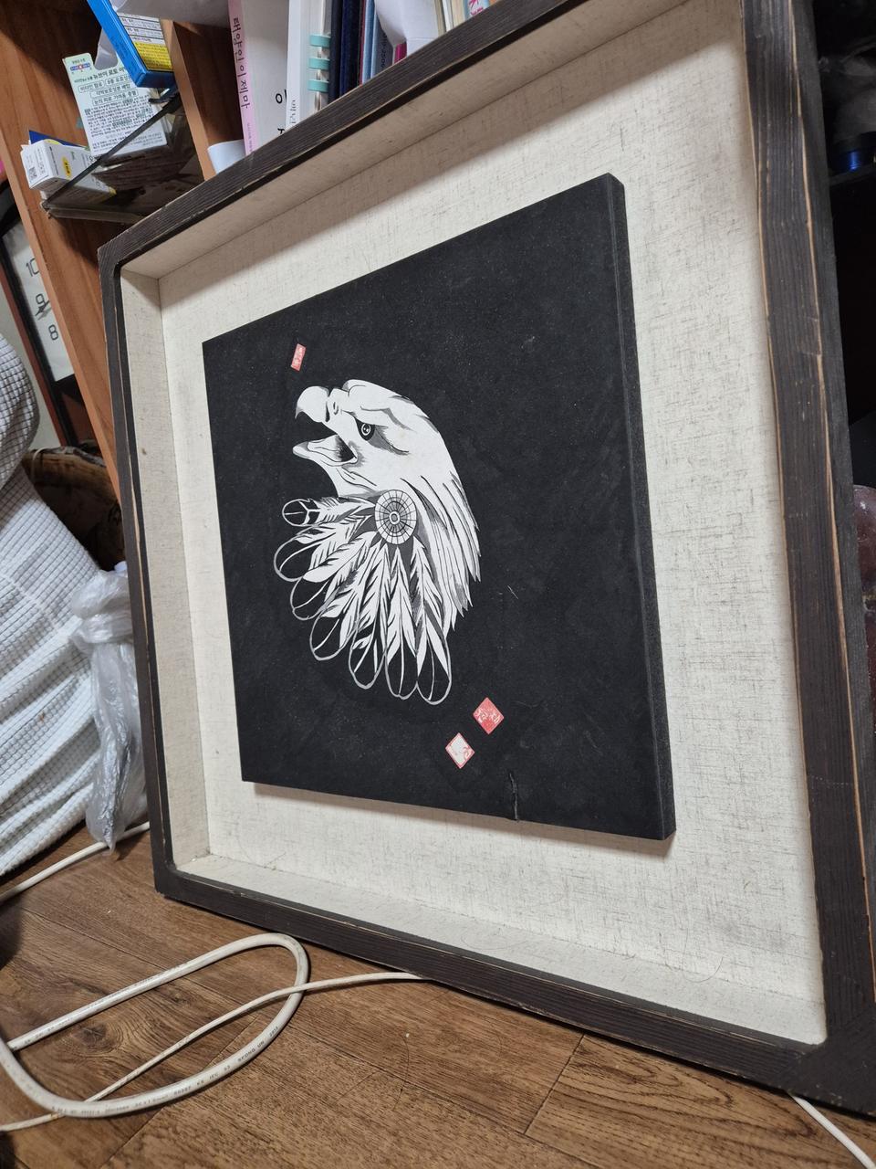 그림액자 한개단가입니다 50  50 센치