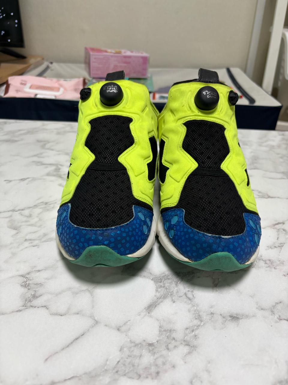 리복 펌프 컬러팝 카모형광 270