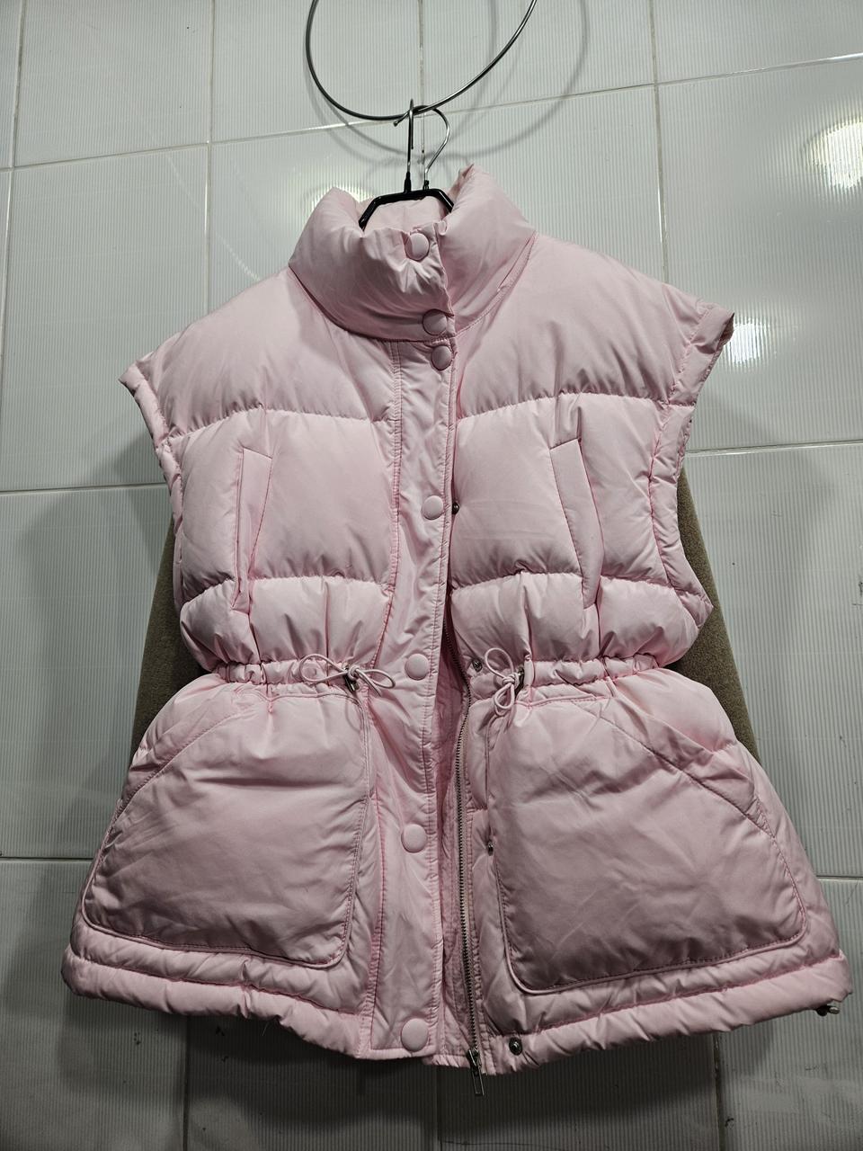 REVECITE다운조끼패딩