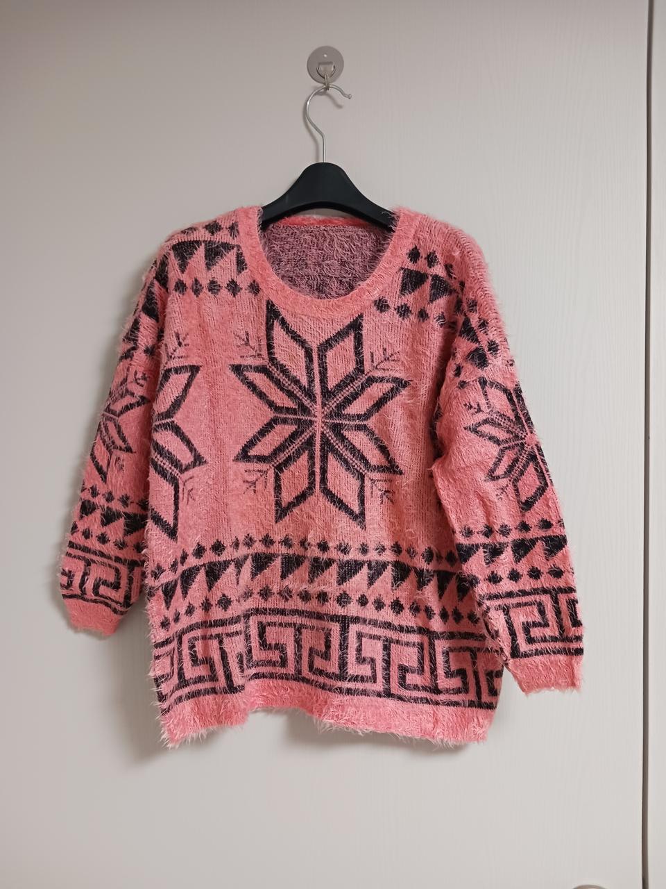 루즈핏 날개사 니트