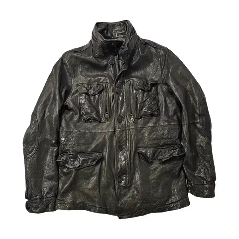 빠니깔레 빈티지 양가죽 자켓 50