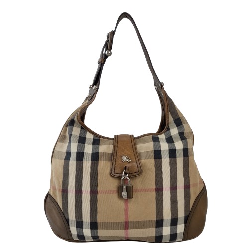 정품 버버리 노바체크 클래식 호보백