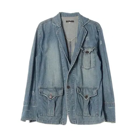 EXHIBITIONIST 빈티지 데님 자켓 L
