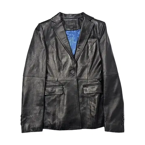 RE FAME 양가죽 블레이저 88