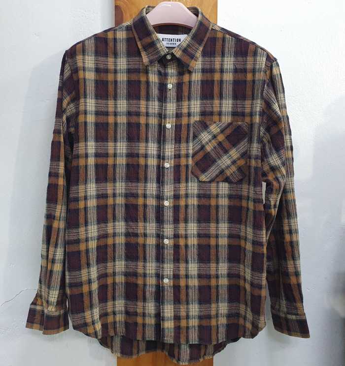 ATTENTION 체크 셔츠(105)
