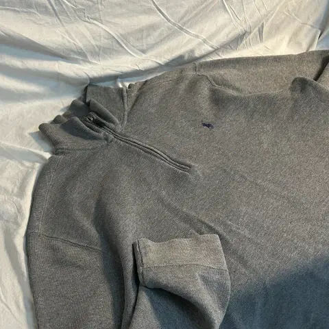 폴로 랄프로렌 그레이 하프집업 니트