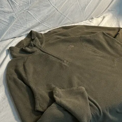 노스페이스 하프집업 플리스