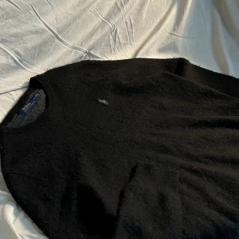 폴로 랄프로렌 메리노울 블랙 니트