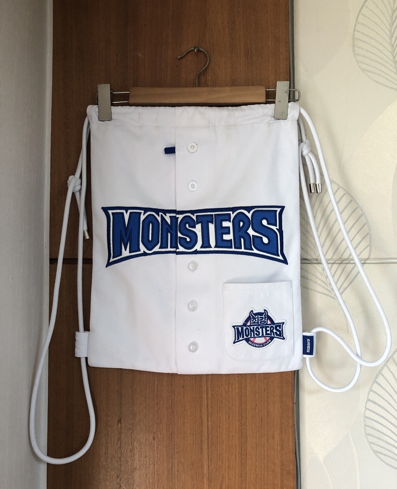 최강야구/최강몬스터즈굿즈 유니폼가방/짐색(홈)