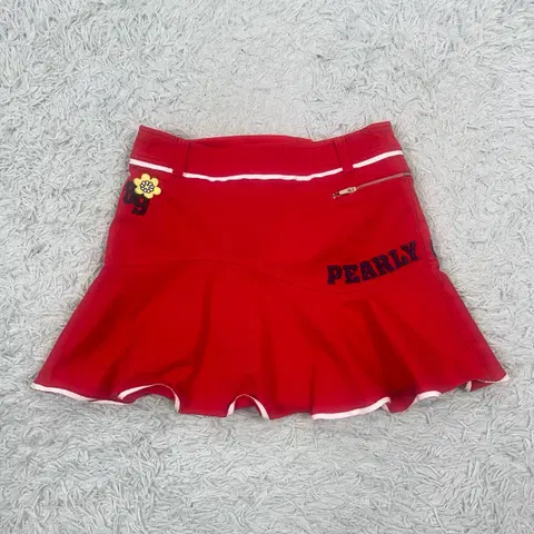 파리게이츠 플레어 큐롯스커트 레드 0호