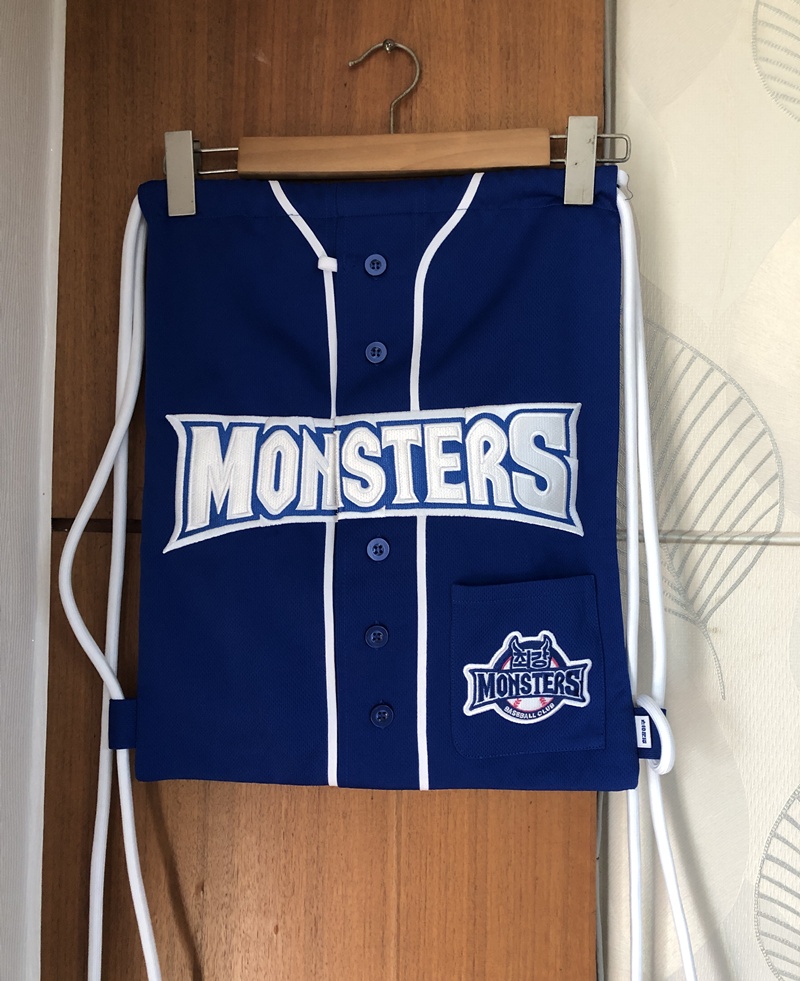 최강야구/최강몬스터즈굿즈 유니폼가방/짐색(원정)