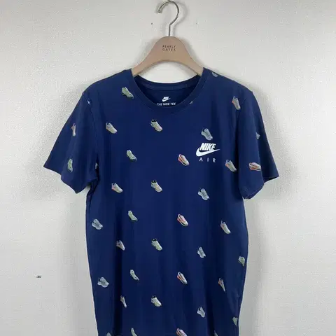 나이키 여성 에어맥스 슈즈 그래픽 반팔티셔츠 M