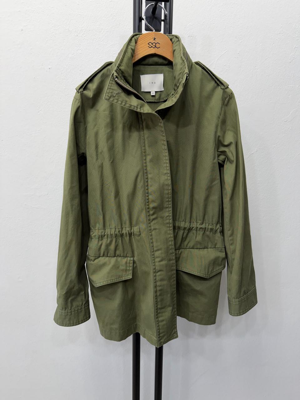 매장판정품) IRO 이로 카키 야상 자켓 34(55)