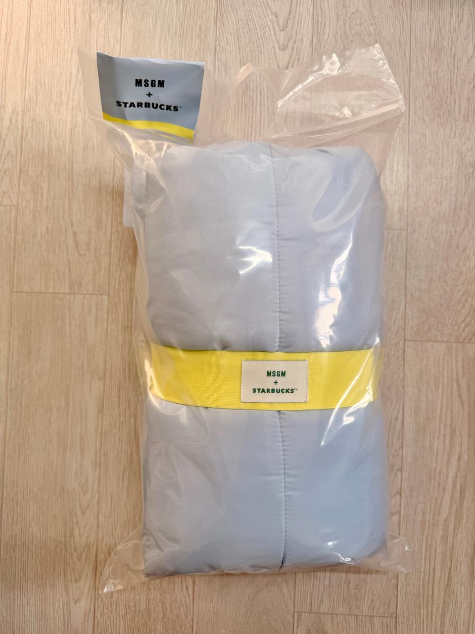 스타벅스 MSGM 스타벅스 블랭킷, 스카이블루, 새 제품