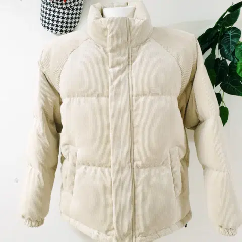 휠라 스노우타임 2020FW 남성덕다운 95 100 골덴 크림 M