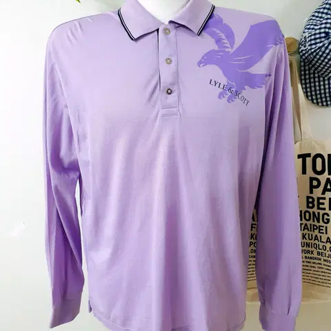 라일앤스콧 남성 독수리카라티 105 라운딩룩 라벤더