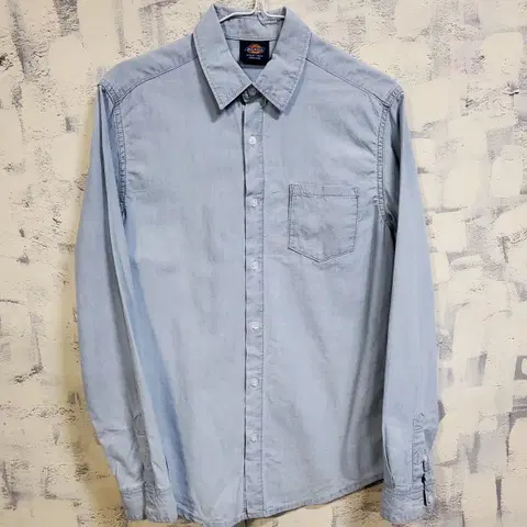 디키즈 연청 데님 셔츠 M