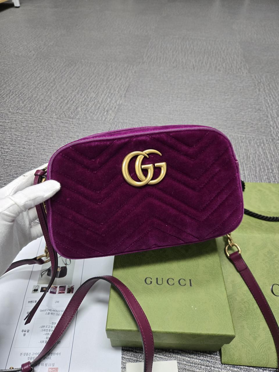 [특가][정품] 구찌 마몬트 GG 크로스백