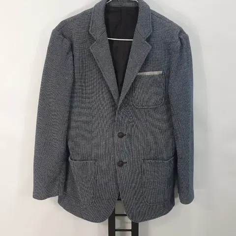 타임옴므 블레이저 코튼 자켓 네이비 100