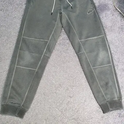 나이키 바지 워시드 리바이벌 조거 팬츠 차콜 m