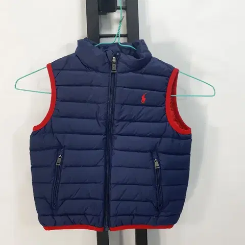 폴로 랄프로렌 키즈 경량 패딩 조끼 다운 베스트 3t