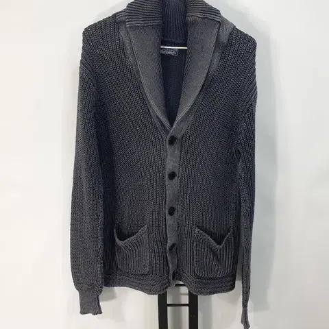 폴로 진스 컴퍼니 랄프로렌 가디건 숄카라 코튼 니트 네이비 s