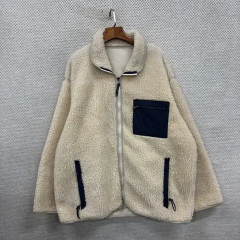 스튜디오톰보이 캐주얼 양털 플리스 후리스 집업 F A04286