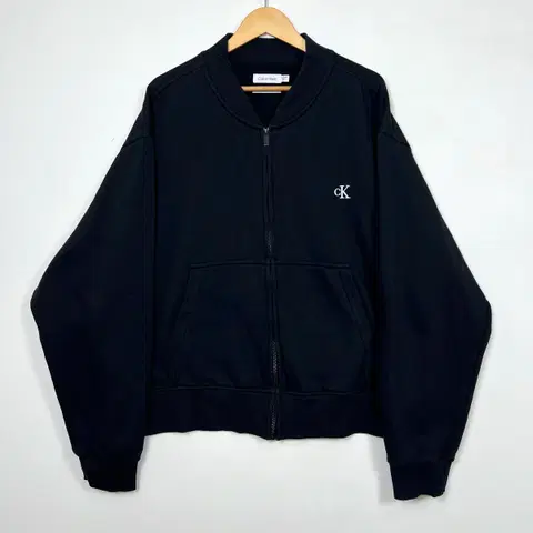 CK 캘빈클라인 릴렉스드 오버핏 코튼 자켓